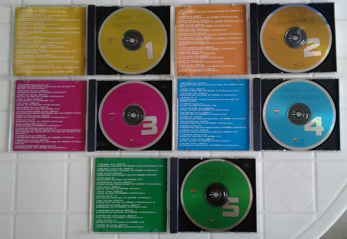 Best Of Universe Ii Box Com -05 Cds Usadose E Conservados (Usado)