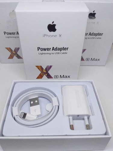 Cabo + Fonte 100% Originais Para Iphones