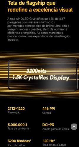 Smartphone Xiaomi Poco X7 Pro 5g 12/256gb Ram Com Nfc Global
