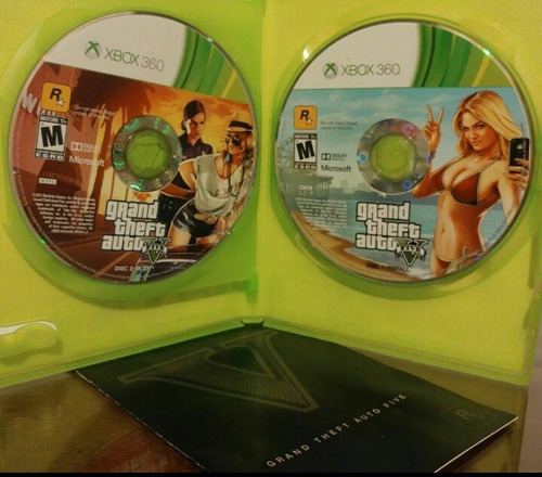 Imagen 2 de 2 de Xbox 360. Gta 5 Original.