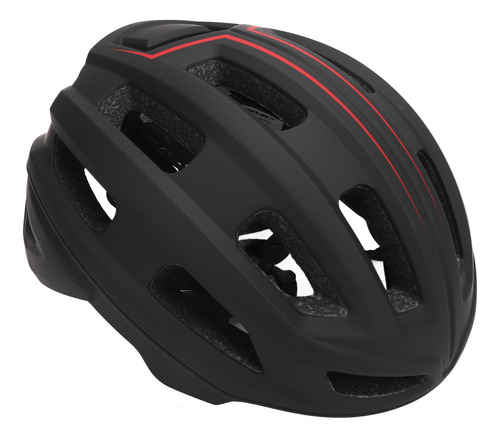 Casco De Bicicleta De Carretera Negro Negro Para Adultos, Ho