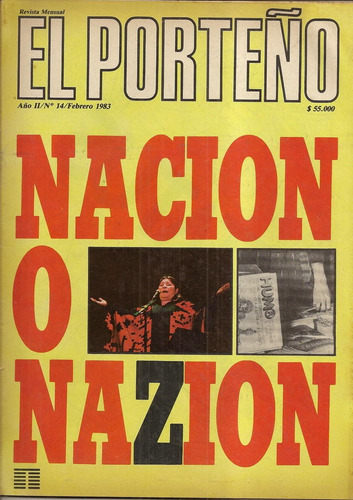 El Porteño N°14 1983 Goytisolo Warnes Arte Argentino Ambrosi