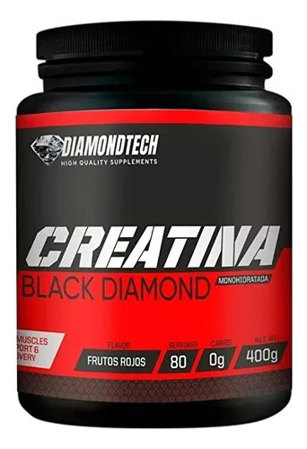 Diamondtech Creatina Monohidratada Black Diamond 400gr Sfn