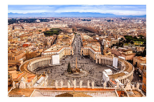 Painel Adesivo De Parede - Vaticano - Itália - 1098png Cor Colorido