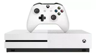 Xbox One S 1tb Color Blanco 4k Hdr + 2 Juegos