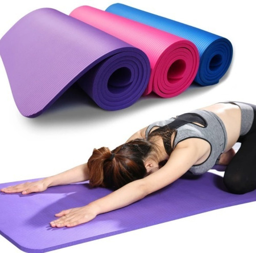 Imagen 1 de 9 de Alfombra Mat Yoga Camping Pilates Ejercicios 3/4/5/6/7mm