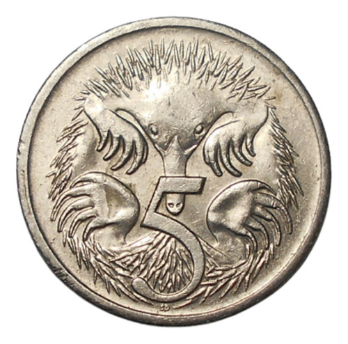 Australia 5 Cents 2002 - Oso Hormiguero Espinoso - Km#401