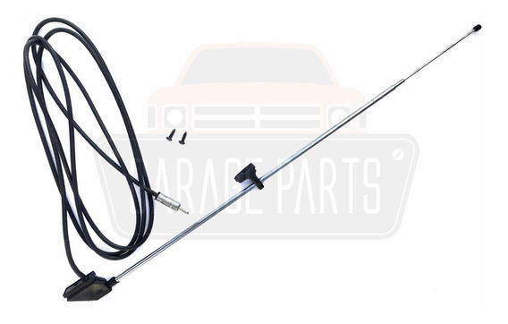 Antena Coche Corta 8 CM Tornillo PARA MITSUBISHI L200-PAJERO SPORT Fibra de  Carbono Recepción Radio