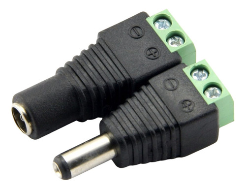 Adaptador Tipo Jack De 3.5mm Polarizado / Macho Y Hembra
