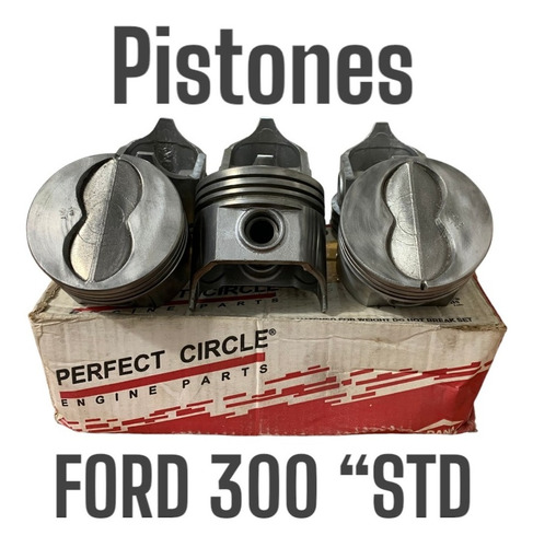 Juego De Pistones Ford 300 Std