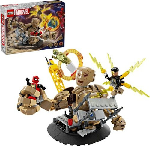 Spiderman Vs. Sandman: Juguete De Construcción Final Battle