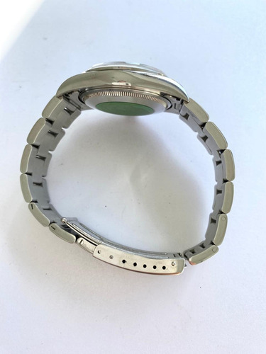 Reloj Rolex Oyster Perpetual Ref 14000 Full Set Año 2000 Plateado Plateado Blanco (Usado)