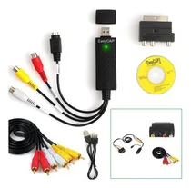 Comprar Conversor Usb2.0 Vhs Para Dvd Configure Vhs Para Dvd Áudio E
