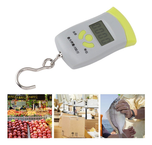 Báscula De Equipaje De 50kg/110lb, Báscula Electrónica