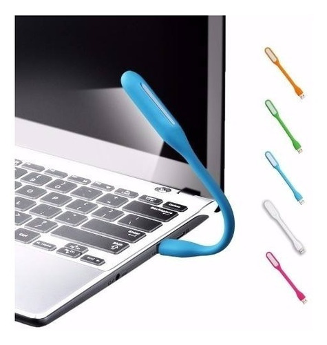 Luz Led Usb Notebook Pc Netbook Colores Flexible Leds Lamp