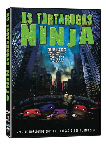 Trilogia As Tartarugas Ninja Box Slim/ Pk8035/4641-4642-4643
