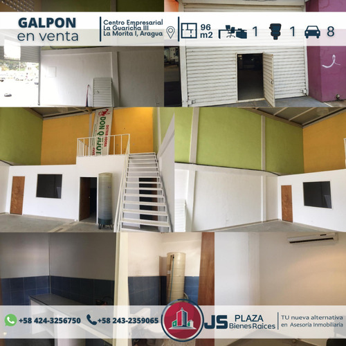 Imagen 3 de 13 de Venta De Galpon En C. Empresarial La Guaricha 04243256750