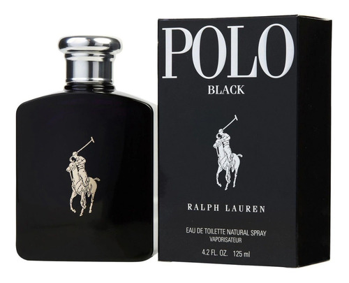 Perfume Polo Black 125ml Original Aceptamos Tarjetas