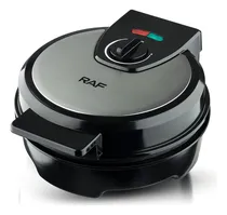 Comprar Máquina Para Hacer Waffles Wafflera Eléctrica Raf R-519 Color Negro