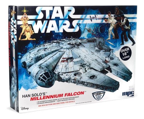 Kit Star Wars Han Solos Millennium Falcon 1/72 Mpc 953-06