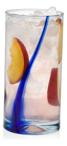 4 Vasos Pedrada 495ml Pedrada Blue Ribbon