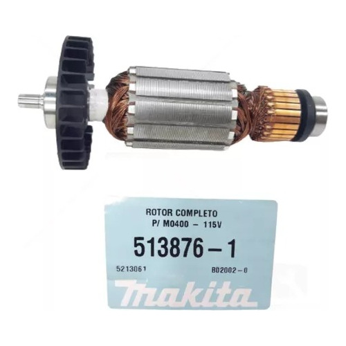 Rotor Induzido 127v Serra Mármore Makita M0400 (original)