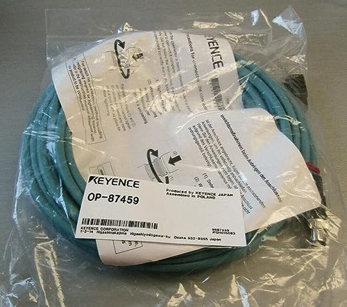 Keyence Op-87459 Cable Ethernet (m12 4 Pines - Rj-45), 10mts