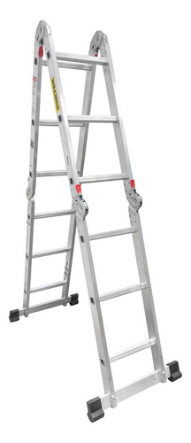 Escalera Multiposiciones Tipo Iii Con 12 Peldaños Surtek