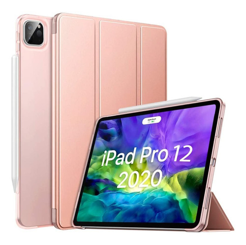 Funda Protector Smart Cover Tpu Para iPad Pro 12.9 2020