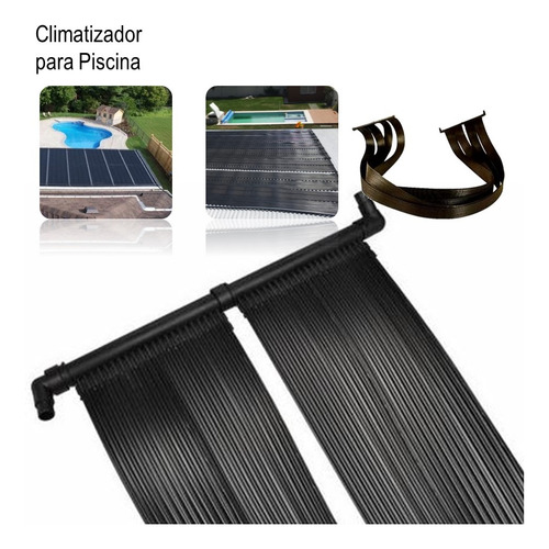 Colector Solar Calefaccion Piscina Pileta Kit Hasta 25000 L