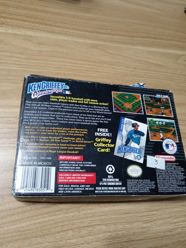 Kengriffey Jr Winning Run Snes (Usado)