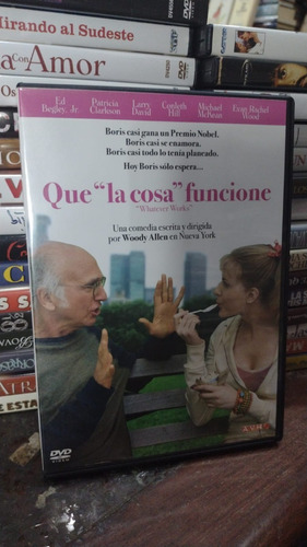 Woody Allen - Que La Cosa Funcione - Dvd Original 