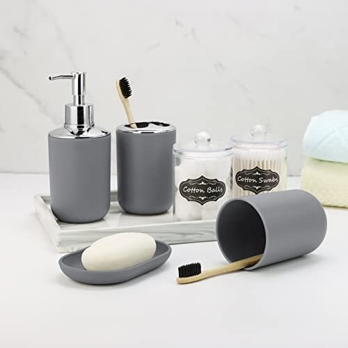 Set Accesorios De Baño Imavo Grey1