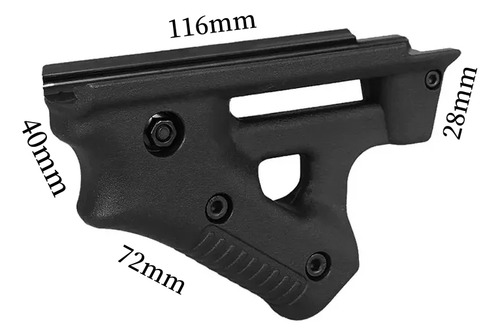 Foregrip Afg Triangulo Empuñadura Tactica Gotcha Airsoft M16 Negro