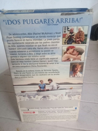 Pelicula En Vhs (dulce Noviembre) (Usado)