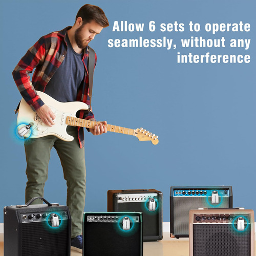 Sistema Inalámbrico De Guitarra 2.4 Ghz Marca Sin Modelo