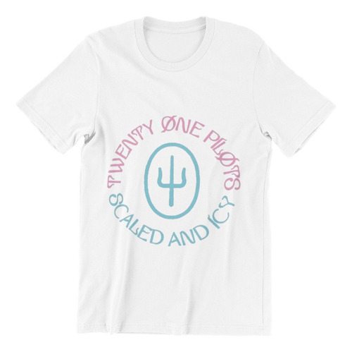 Polera Unisex Twenty One Pilots Scaled Icy Estampado Algodon