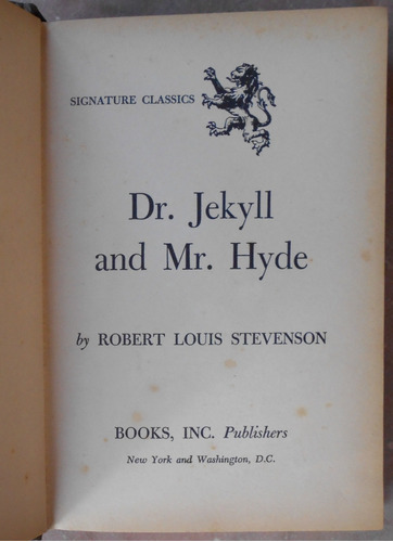 R. L. Stevenson En Inglés - Dr. Jekyll And Mr. Hyde