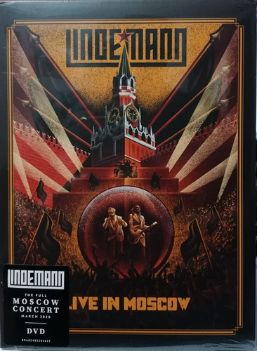 Lindemann Live In Moscow Dvd Sellado
