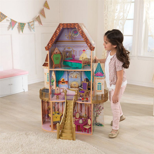 Disney Belle Enchanted Dollhouse - Casa De Bella Y La Bestia