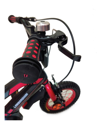 Imagen 3 de 5 de Bicicleta Lamborghini 7186 Infantil Rodado 12 Urbana Lh