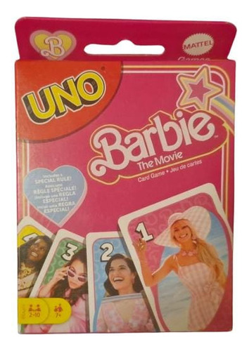 Uno Barbie The Movie Mattel