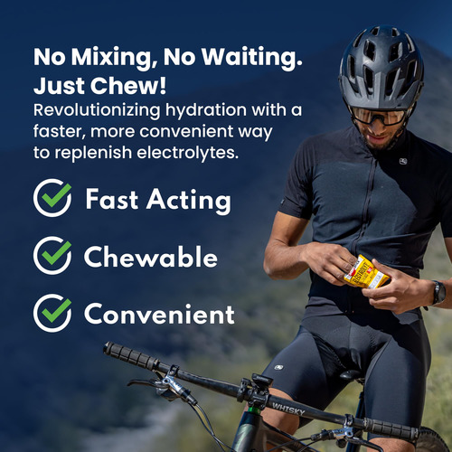 Electrolyte Fastchews Saltstick, Coco, Piña, 60 Comprimidos