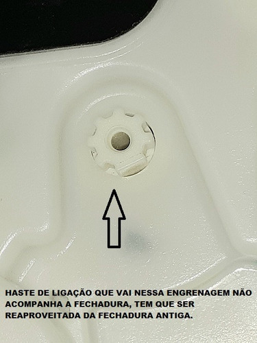 Imagem 2 de 8 de Fechadura Porta Diant. Esquerda Fox 4 Pt De 2010 Até 2014