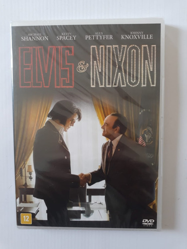Dvd Elvis E Nixon - Kevin Spacey - Original Lacrado