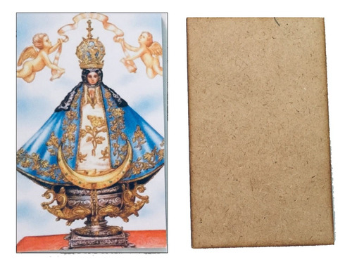 80 Cuadros Virgen De San Juan De Los Lagos 8.5x14cm (vm814)