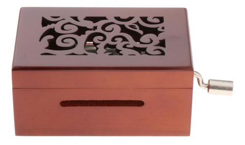 15 Tonos Diy Caja De Música De Mano Caja De Madera Con