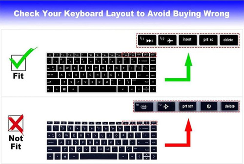 Cubierta De Teclado Para Portátil Hp 14 14-dq 14-dq2053cl 14