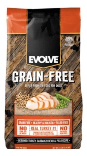 Evolve Dog Grain F Pavo 26lb