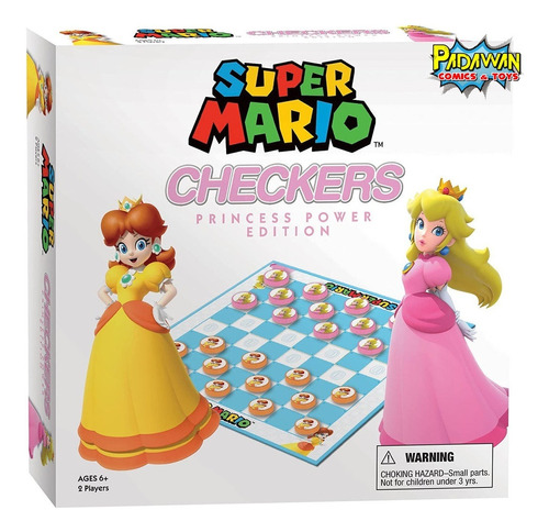 Super Mario Checkers - Princess Power Edition Juego Mesa